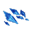 Blue Crystal Shards